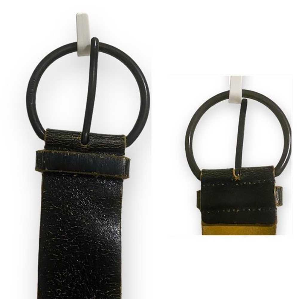 Miu Miu Miu Miu Brown Belt, Distressed Leather, W… - image 5