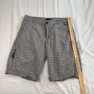 90s Guess Los Angeles Mens Medium Above Knee Striped Shorts Heather Gray cheapest USA, 90s Guess Los Angeles Above Knee Striped Shorts,