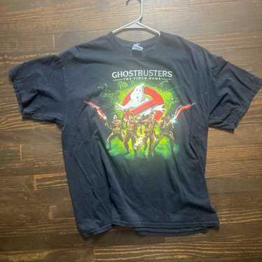 Vintage Men's Ghostbusters The Video Game Promo T… - image 1