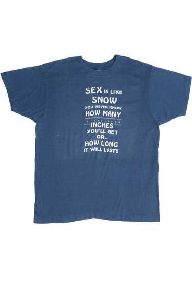 Vintage Humor Snow T-Shirt