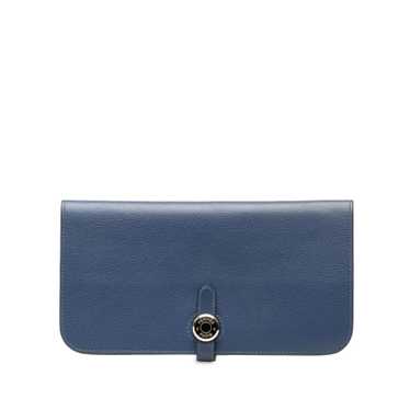 Product Details Hermes Blue Togo Dogon Wallet