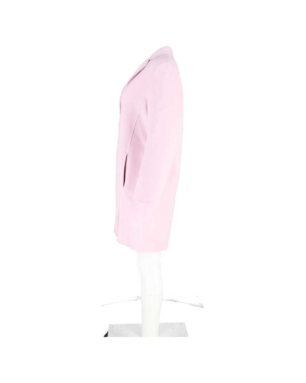 Acne Studios Premium Wool Long Coat in Soft Pink - image 4