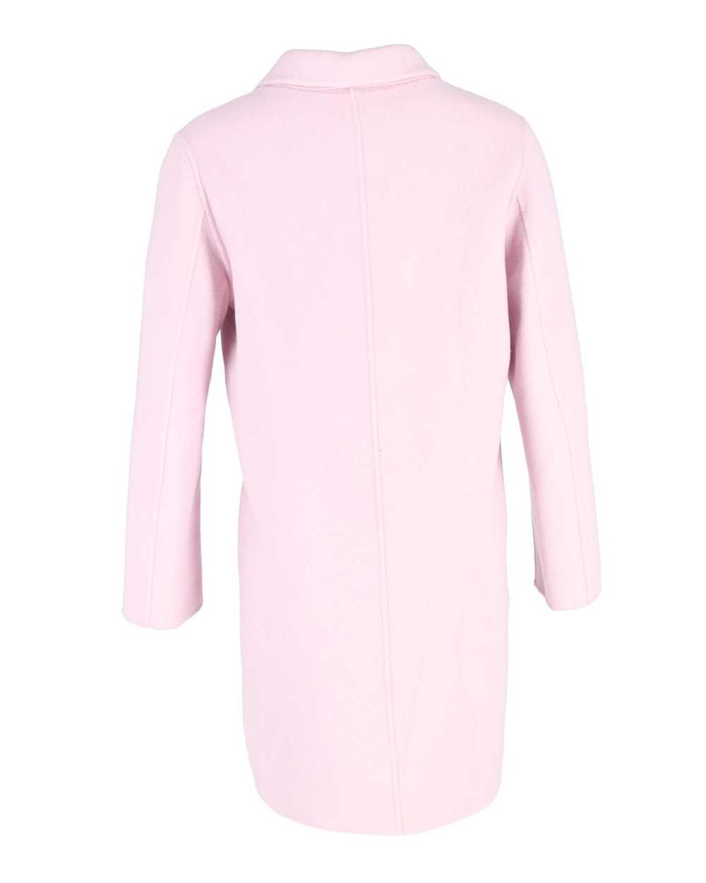 Acne Studios Premium Wool Long Coat in Soft Pink - image 5