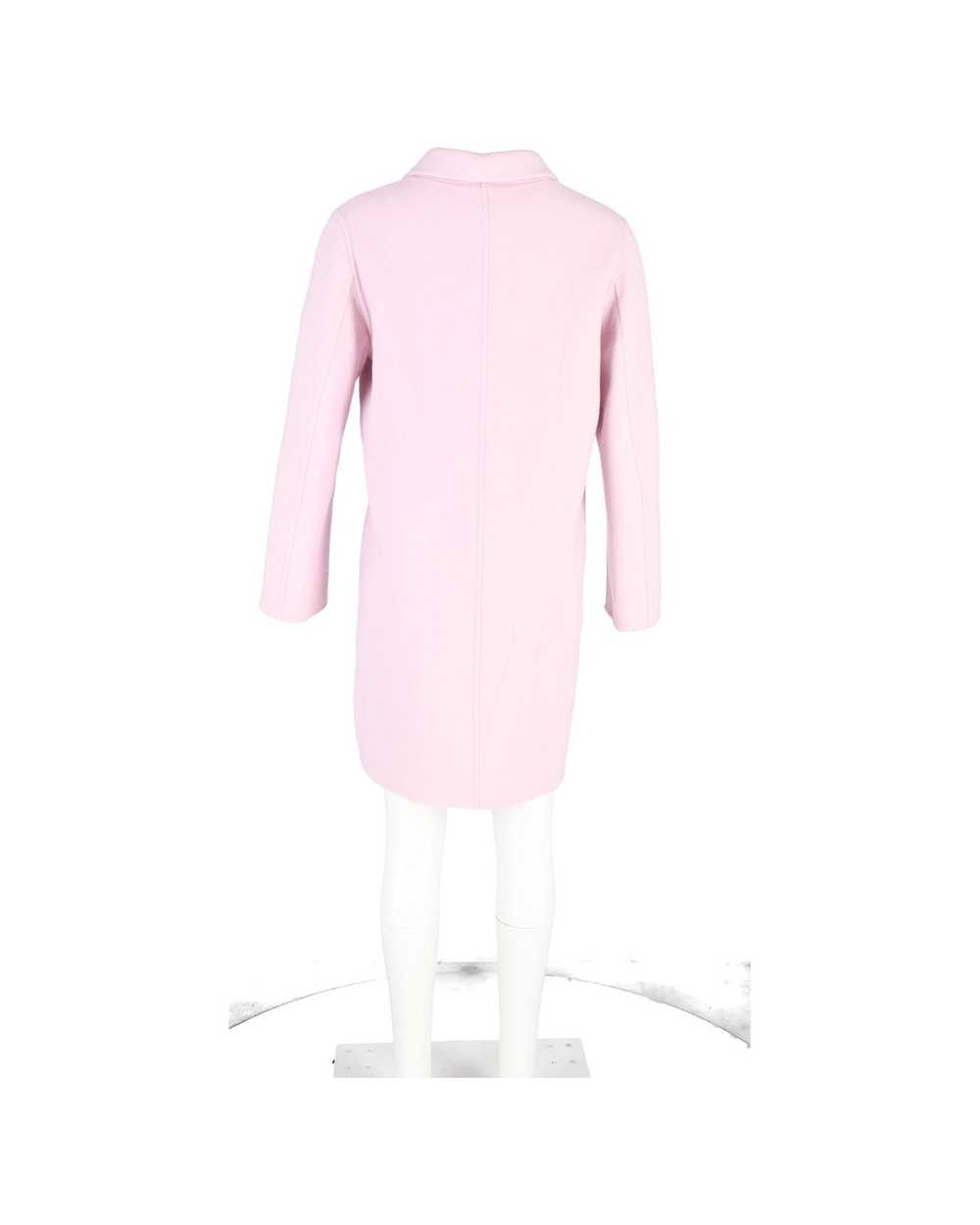 Acne Studios Premium Wool Long Coat in Soft Pink - image 6