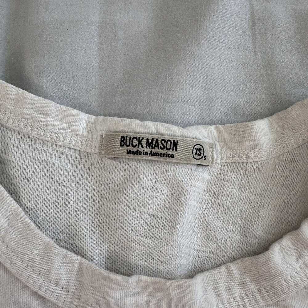 Buck Mason T Shirt Mens Size XS Extra Small Solid… - image 4