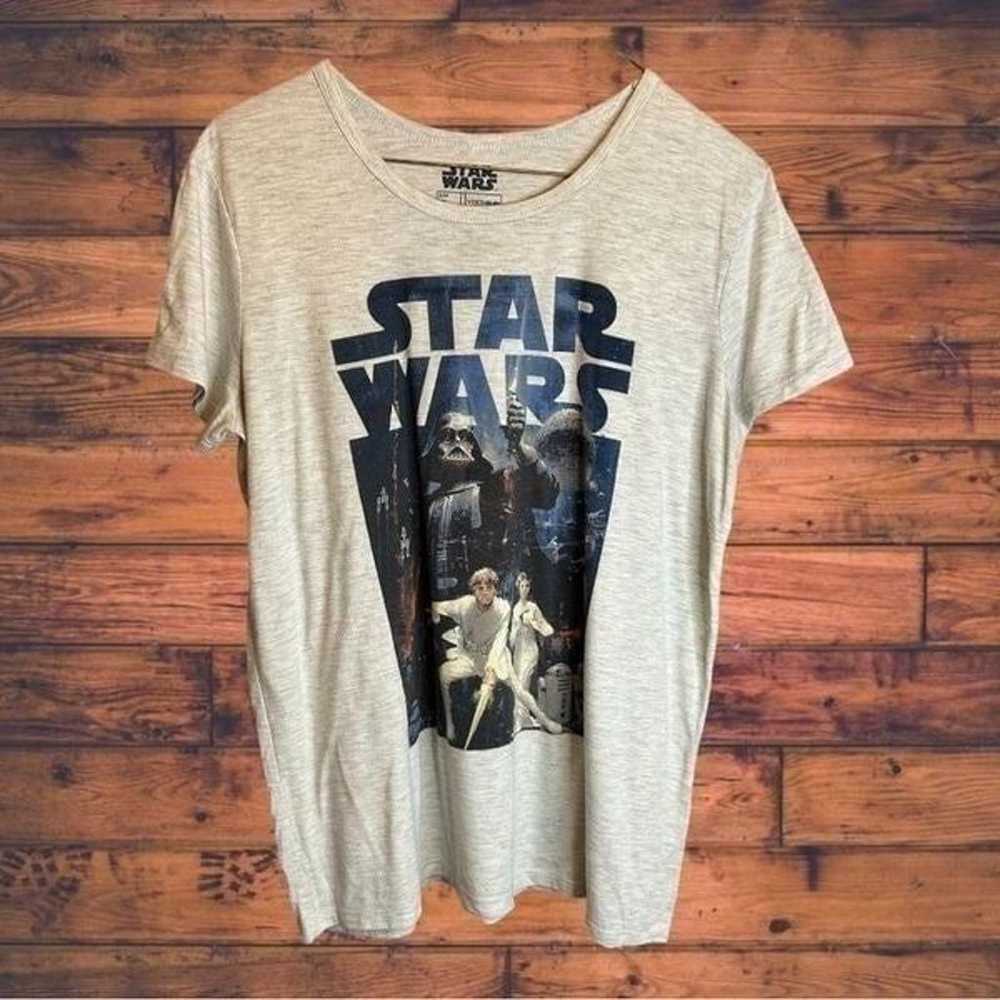 XL Star Wars by Fifth Sun Grey T-Shirt - image 1