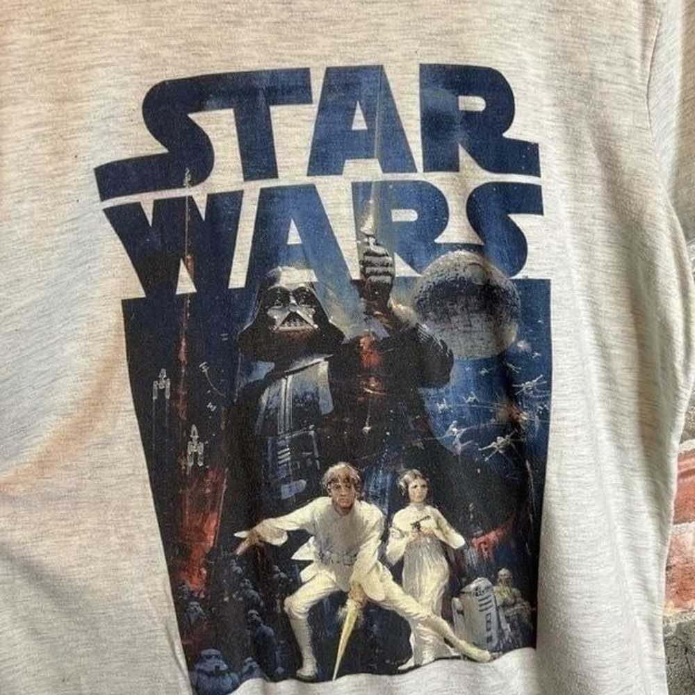 XL Star Wars by Fifth Sun Grey T-Shirt - image 3