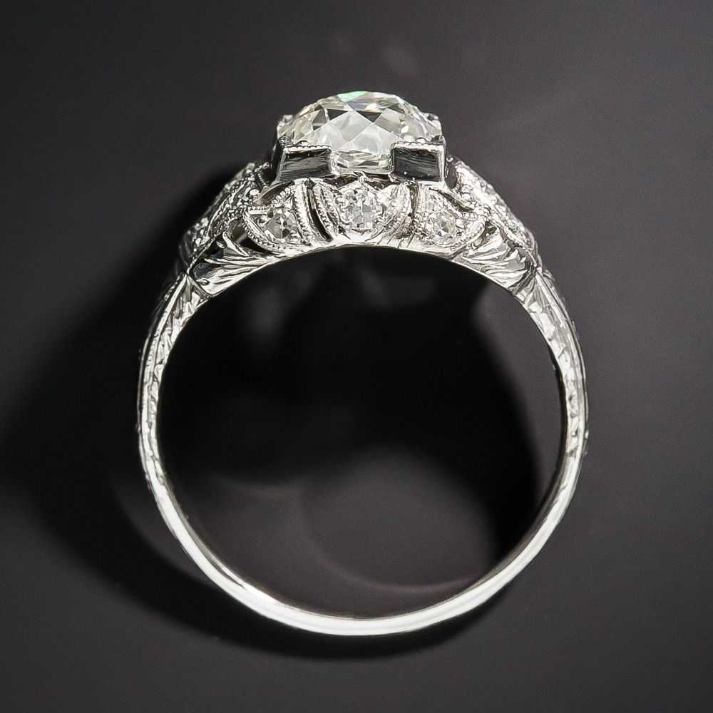 Art Deco 1.64 Carat Diamond Engagement Ring - GIA… - image 4