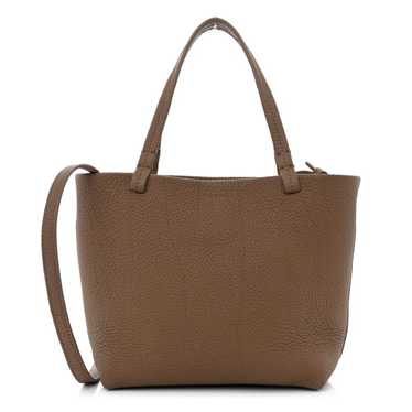 THE ROW Matte Grained Calfskin Small Park Tote Bro