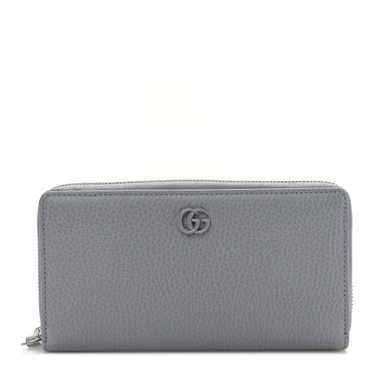 GUCCI Dollar Calfskin Monochrome GG Marmont Zip A… - image 1