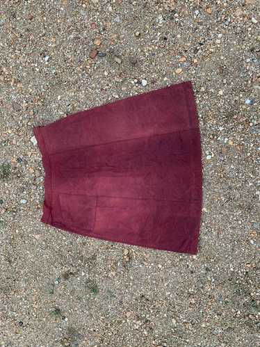 A.P.C. × Vintage A. P. C mini Skirt faded maroon