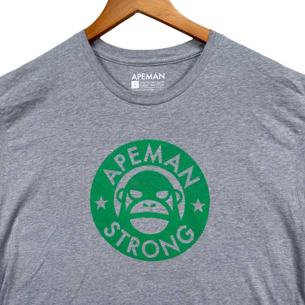 Apeman Strong Deep Roots T Shirt Men's Workout At… - image 3