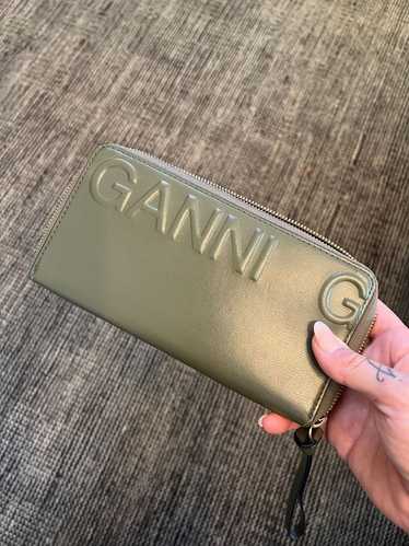 GANNI Recycled leather wristlet | Used, Secondhand