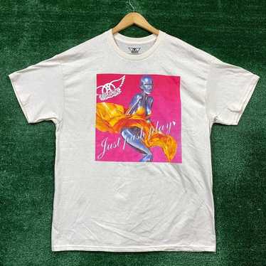 Aerosmith Just push Play Album Tshirt size extra … - image 1