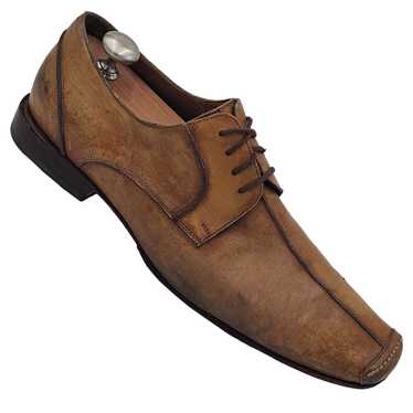 Mezlan Rare Unique Mezlan Fasoli Men 10.5 Brown L… - image 1