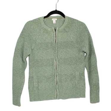 Cotton × L.L. Bean LL Bean Green 100% Cotton Knit… - image 1