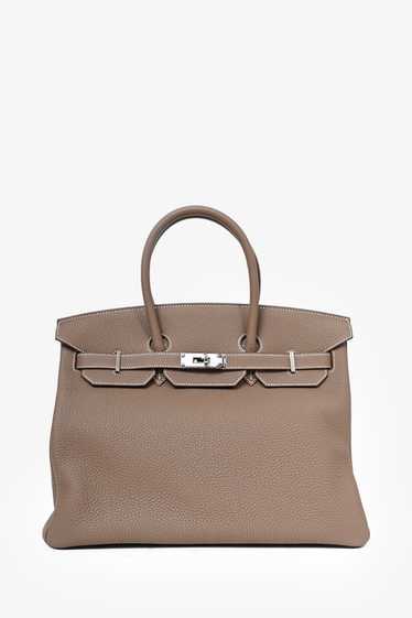 Hermès 2019 Etoupe Togo Leather Birkin 35