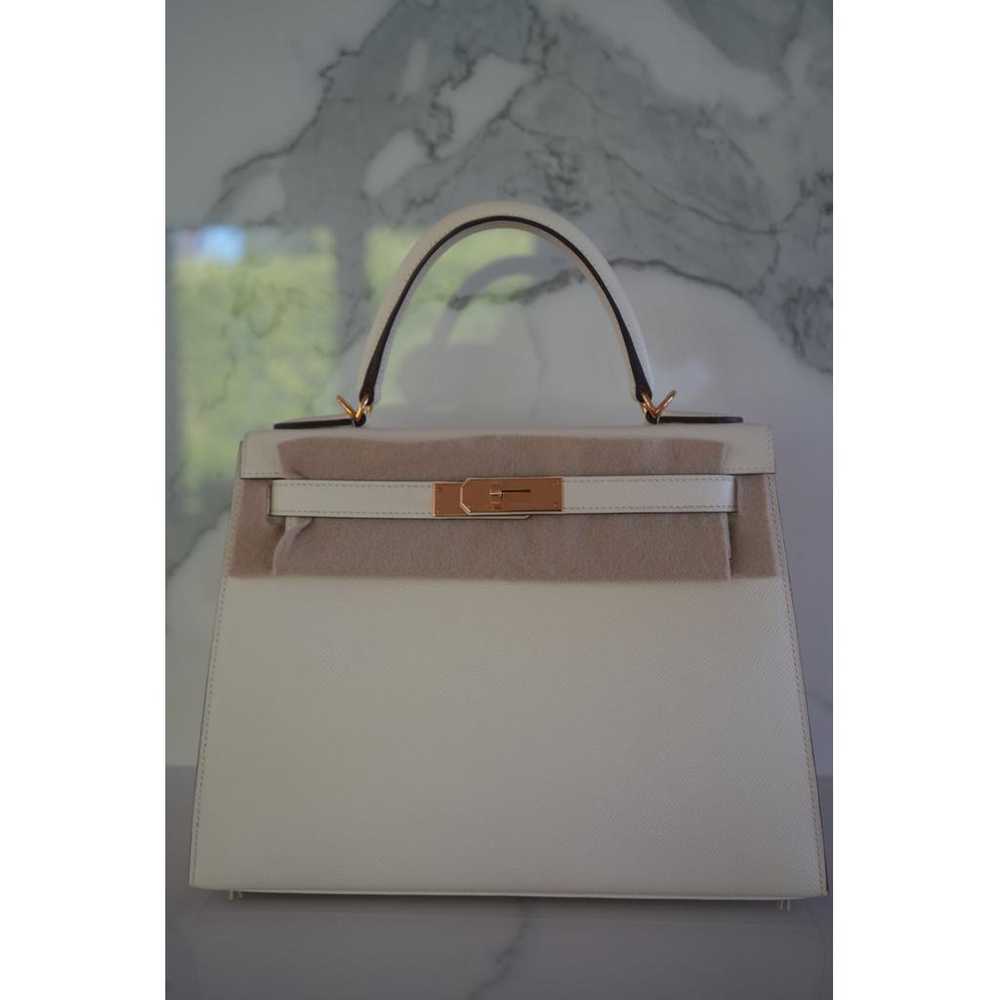 Hermès Kelly 28 leather handbag - image 2