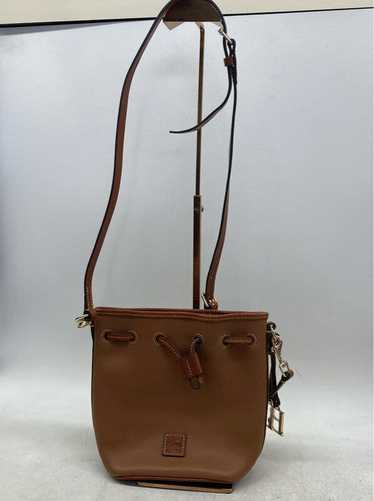 Dooney & Bourke Tan Leather Crossbody Bag - Classi