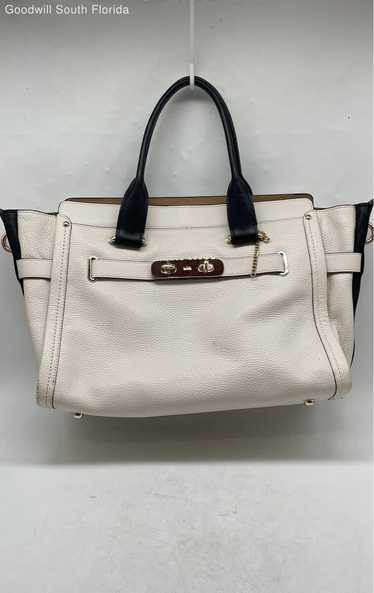 Coach Cream Color Tote Purse