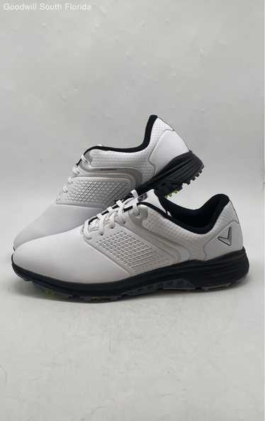 Callaway Mens White Black Golf Shoes Size 13