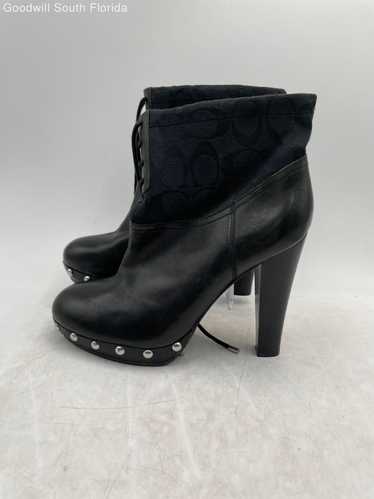Coach Womens Black Shoes Size 7.5 - image 1
