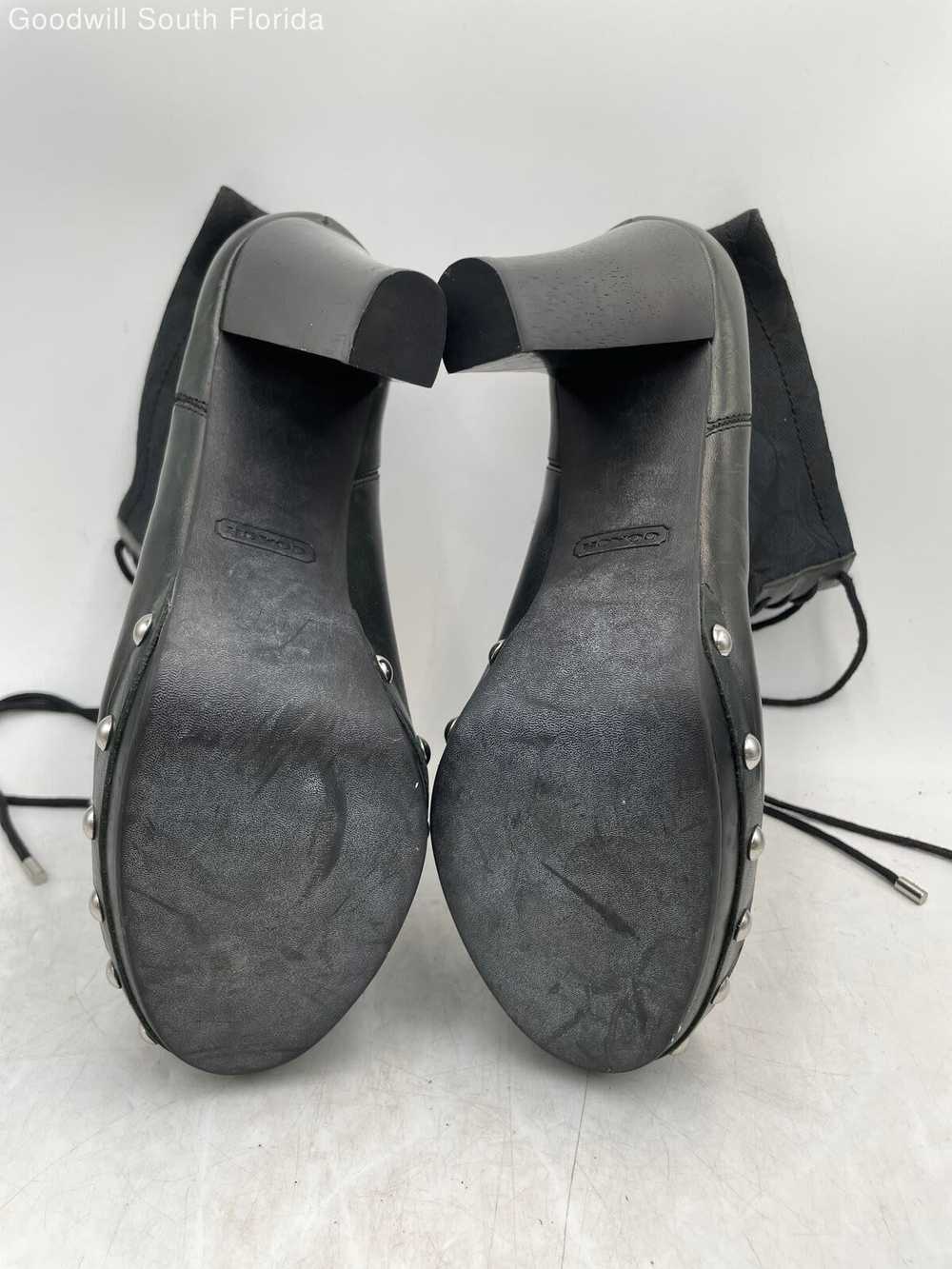 Coach Womens Black Shoes Size 7.5 - image 5