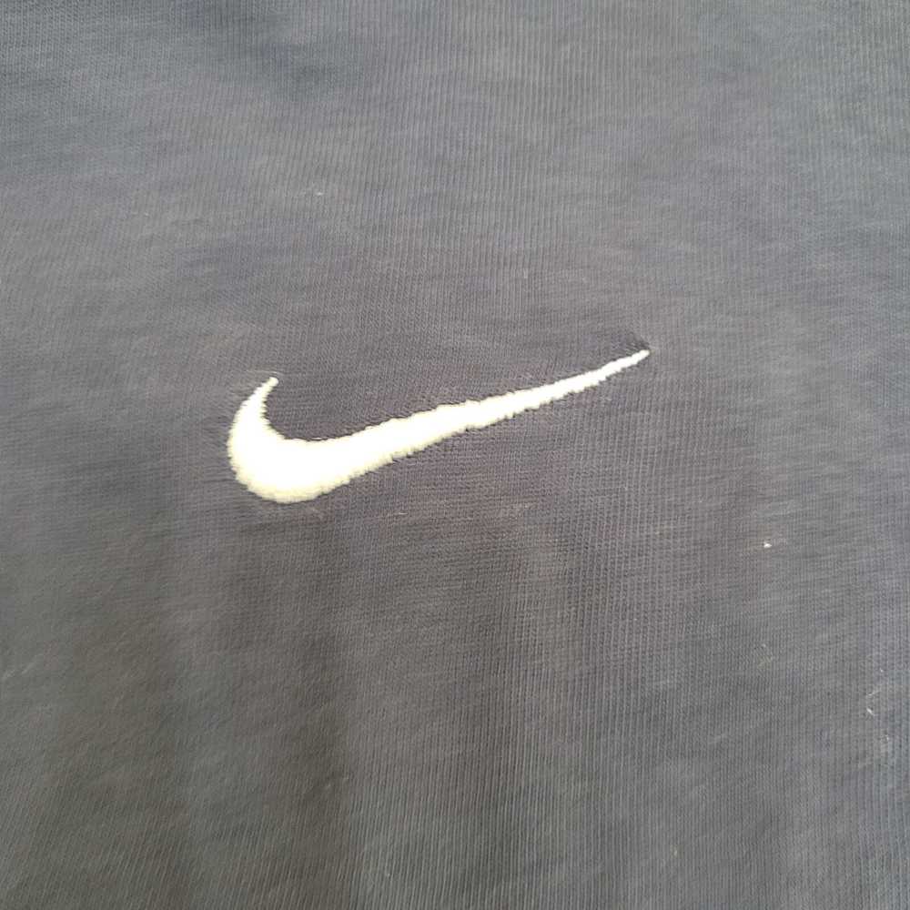 Nike NIKE Shirt Womens 2XL 25x29 Navy Blue White … - image 10