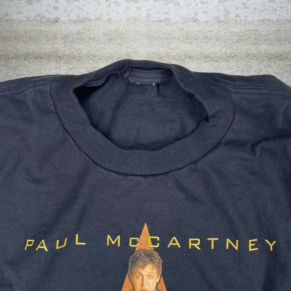 Vintage Paul McCartney US Tour T Shirt Concert Je… - image 3
