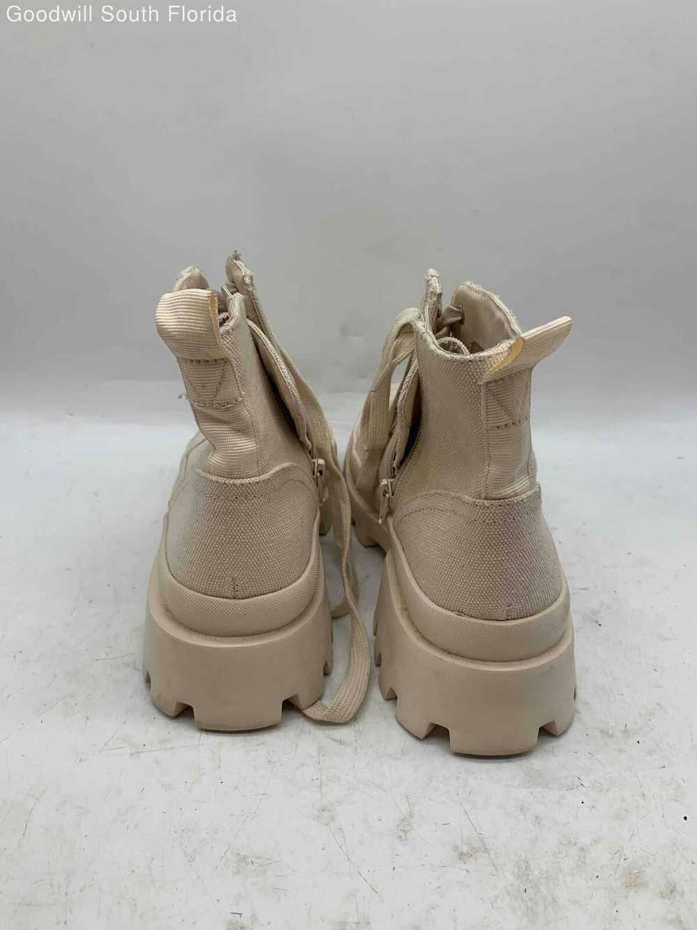 Steve Madden Womens Beige Boots Size 7M - image 5