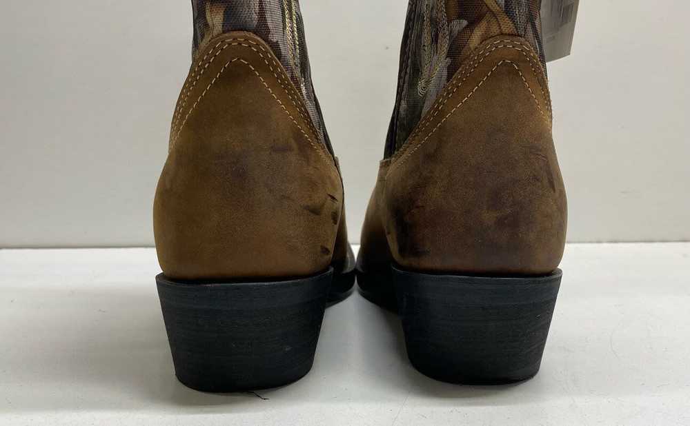 Masterson Boot Co. Western Cowboy Leather Camo Bo… - image 5