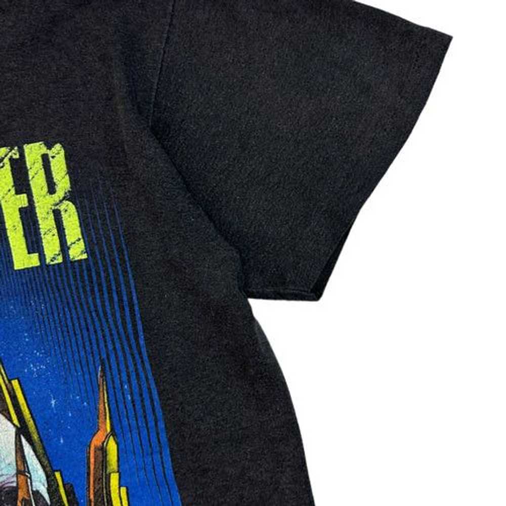 Vintage 1988 DAVID LEE ROTH SKYSCRAPER GRAPHIC T-… - image 4