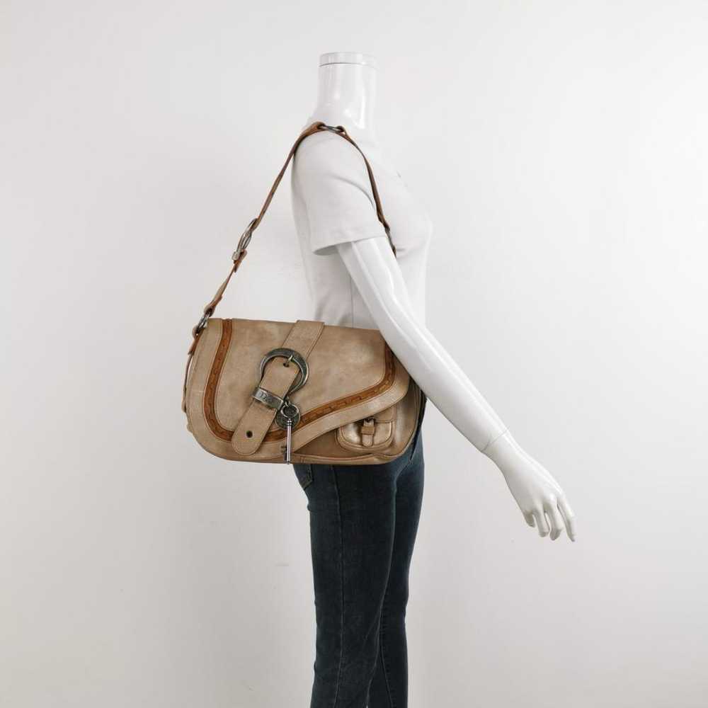 Dior Gaucho leather handbag - image 2