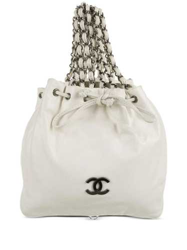 CHANEL Pre-Owned 2007 mini Dual Twin tote bag - Wh