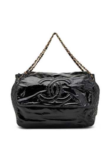 CHANEL Pre-Owned 2006 large Rock and Chain patent 