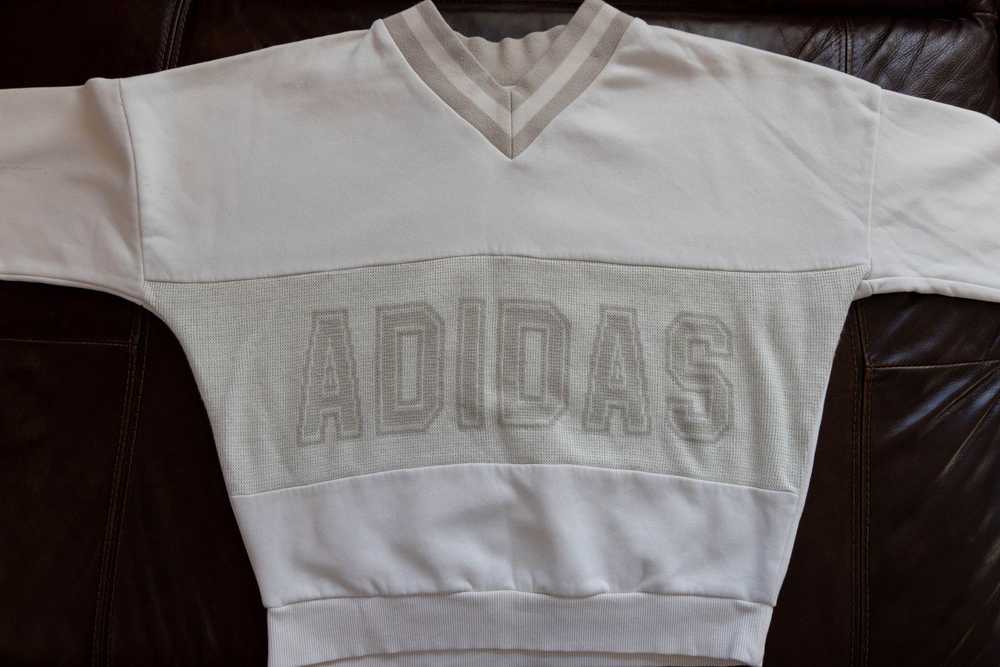 Adidas Adidas Beige Sweatshirt - Vintage - image 4