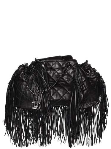 CHANEL Pre-Owned Paris Dallas fringed shoulder bag