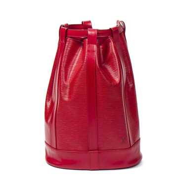 Louis Vuitton Randonnée leather handbag