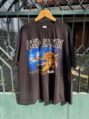 Band Tees × Iced Earth × Vintage Vintage 90s Iced… - image 1