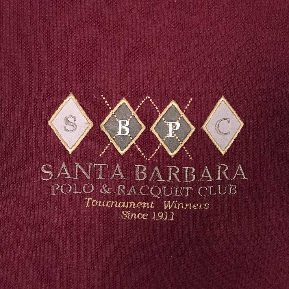 Vintage Vintage Santa Barbara Polo&Racquet Club S… - image 3