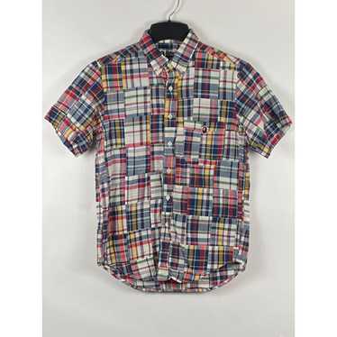 Bape Patchwork BD S/S Shirt - image 1