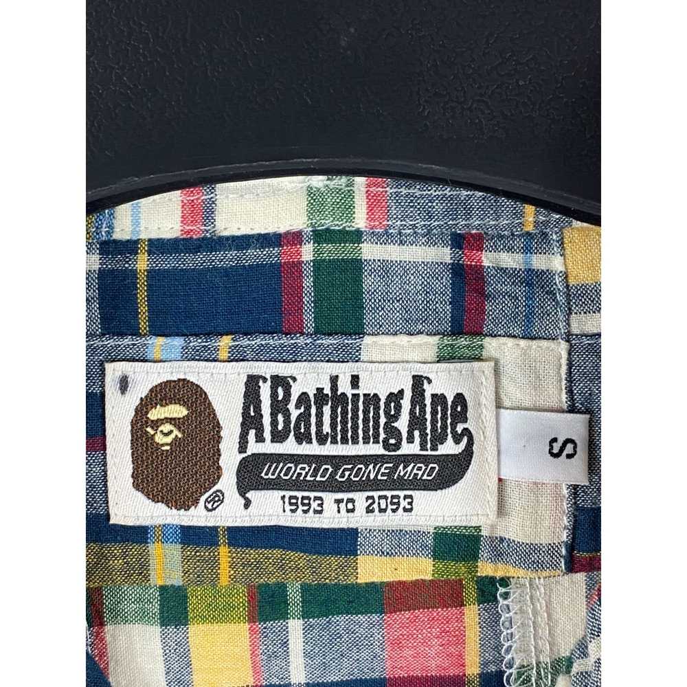 Bape Patchwork BD S/S Shirt - image 5