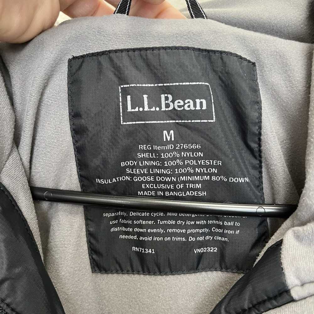 LL Bean | Goose Down Nylon Puffer Jacket Coat Sna… - image 3