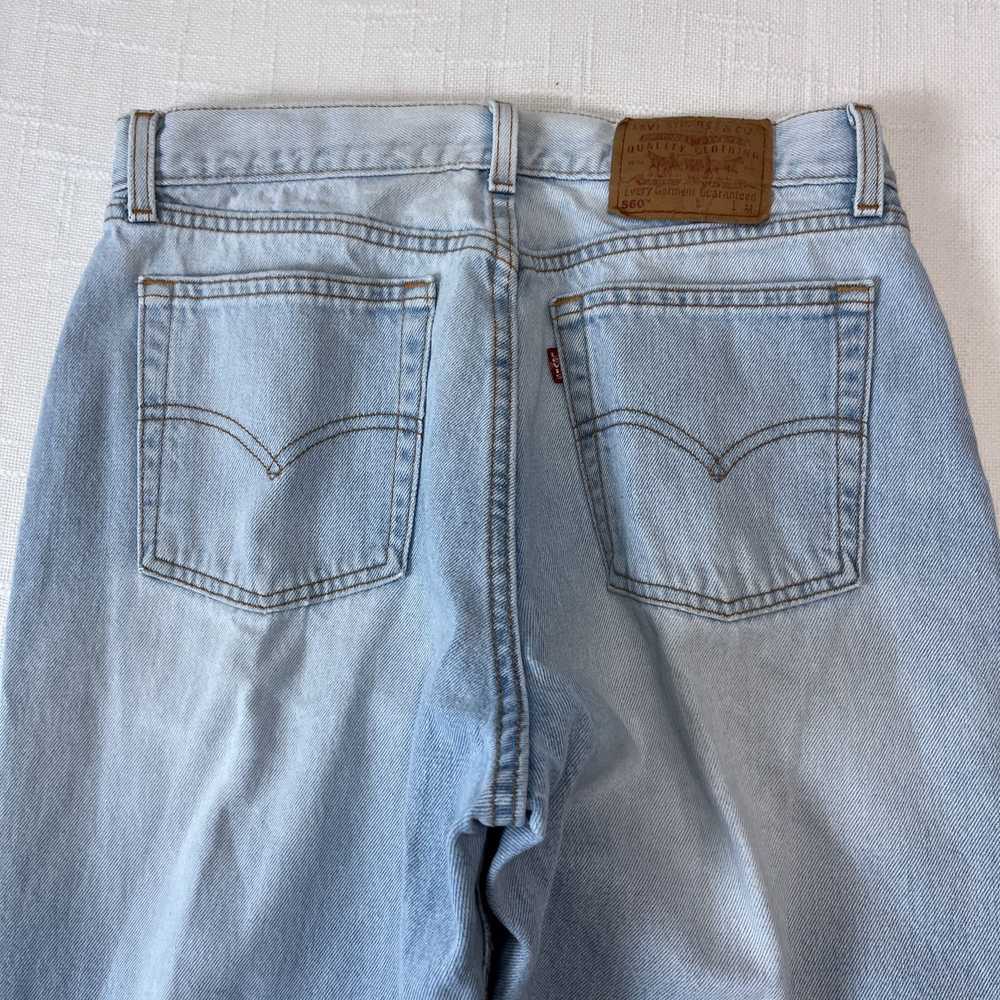 Levi's × Made In Usa × Vintage 90s Levis 560 Jean… - image 11