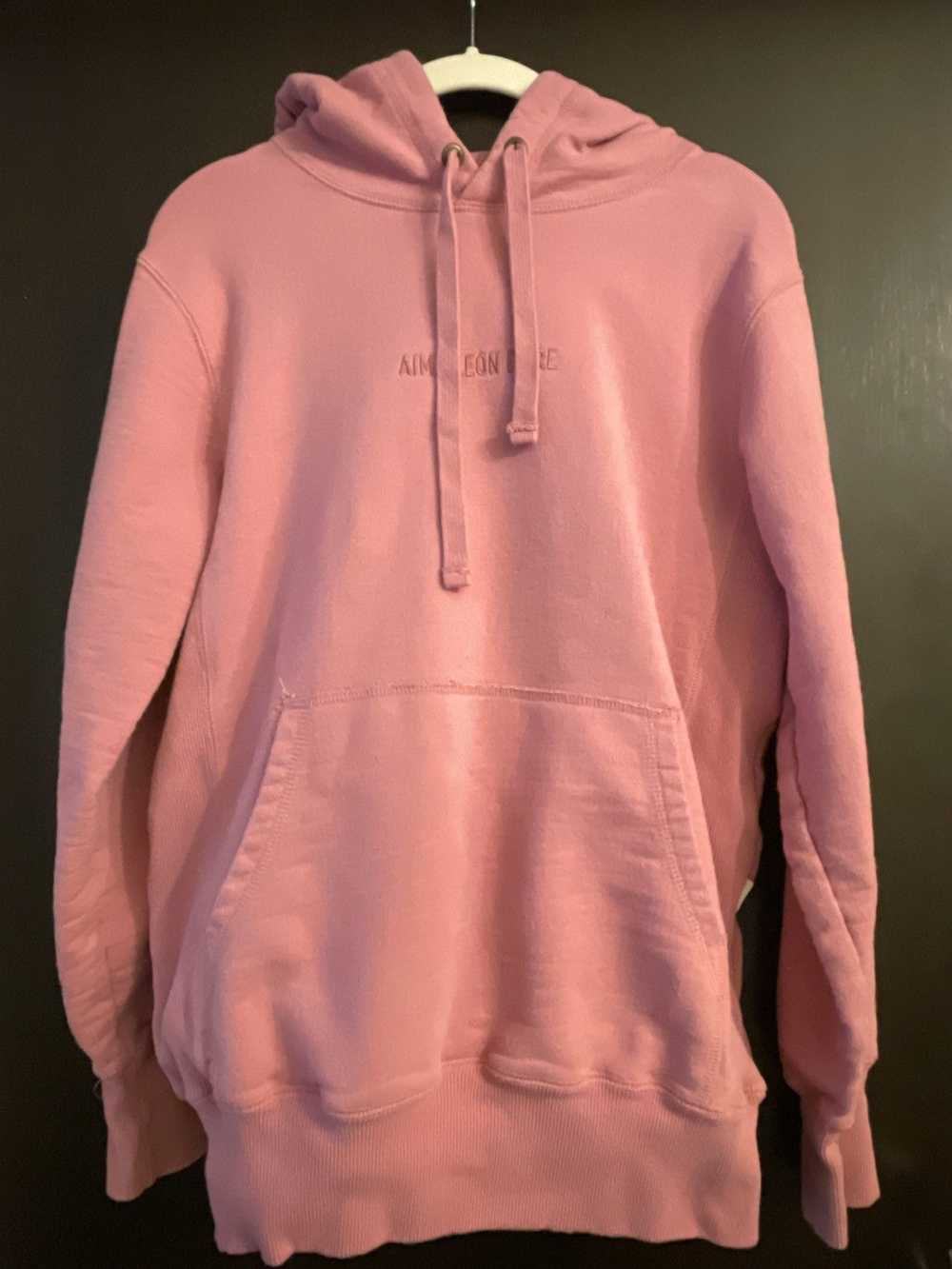 Aime Leon Dore ALD hoodie SS20 pink logo - image 2