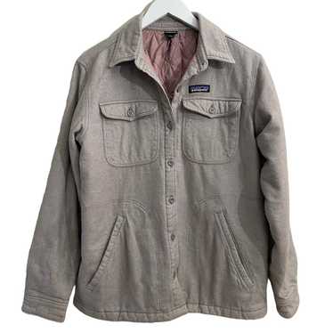 Patagonia Insulated Fjord Flannel Shirt Jacket Wom