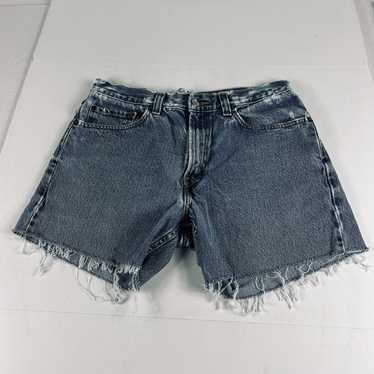 Levi's Y2K Levi's Jean Shorts 505 Cut Off Distres… - image 1