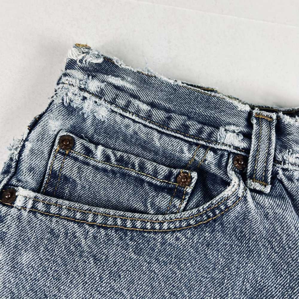 Levi's Y2K Levi's Jean Shorts 505 Cut Off Distres… - image 3