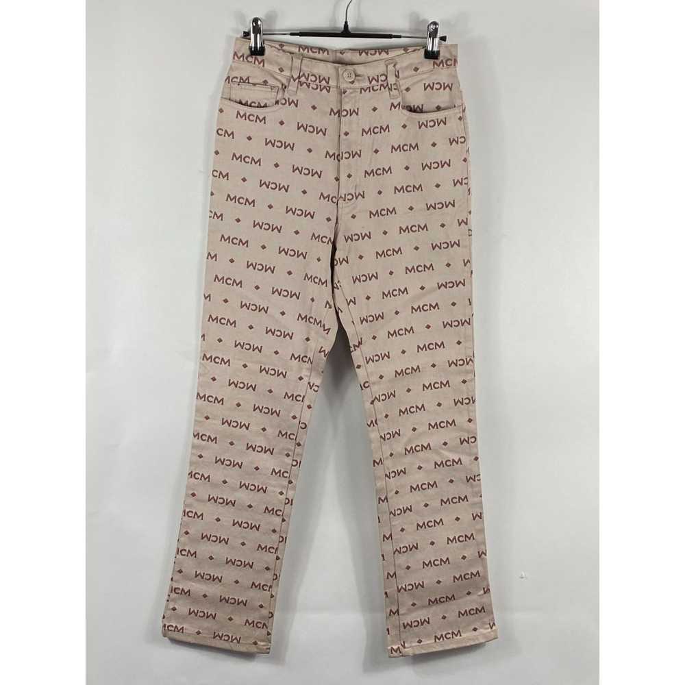 MCM Vintage MCM Legere Monogram Skinny Fit Jeans … - image 1