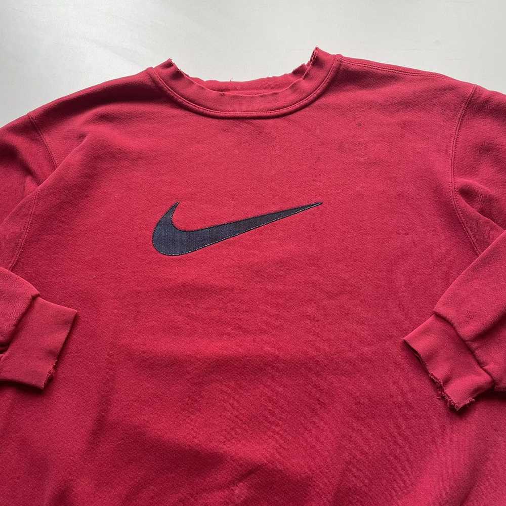 Nike × Streetwear × Vintage Vintage 90s Nike Swoo… - image 2